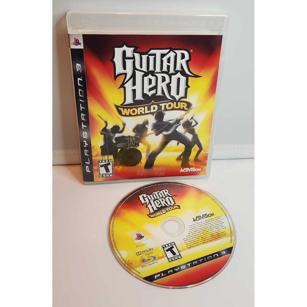 Guitar Hero World Tour PlayStation 3 PS3 Very Good No Manual